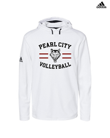Pearl City HS Volleyball Curve - Mens Adidas Hoodie