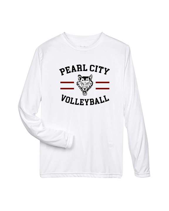 Pearl City HS Volleyball Curve - Performance Longsleeve