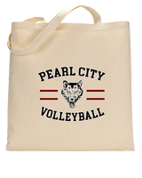 Pearl City HS Volleyball Curve - Tote