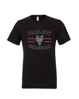 Pearl City HS Volleyball Curve - Tri-Blend Shirt