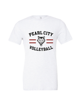 Pearl City HS Volleyball Curve - Tri-Blend Shirt