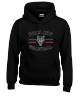 Pearl City HS Volleyball Curve - Unisex Hoodie