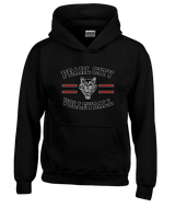 Pearl City HS Volleyball Curve - Youth Hoodie