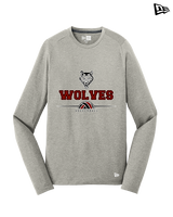 Pearl City HS Volleyball Half VBall - New Era Performance Long Sleeve