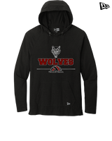 Pearl City HS Volleyball Half VBall - New Era Tri-Blend Hoodie