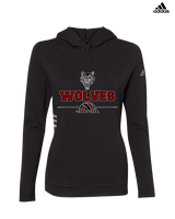 Pearl City HS Volleyball Half VBall - Womens Adidas Hoodie