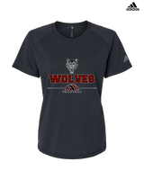 Pearl City HS Volleyball Half VBall - Womens Adidas Performance Shirt