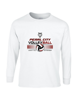 Pearl City HS Volleyball Leave It On The Court - Cotton Longsleeve