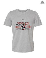 Pearl City HS Volleyball Leave It On The Court - Mens Adidas Performance Shirt