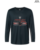 Pearl City HS Volleyball Leave It On The Court - Mens Oakley Longsleeve