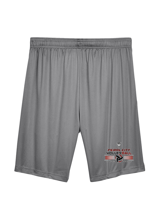 Pearl City HS Volleyball Leave It On The Court - Mens Training Shorts with Pockets