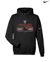 Pearl City HS Volleyball Leave It On The Court - Nike Club Fleece Hoodie