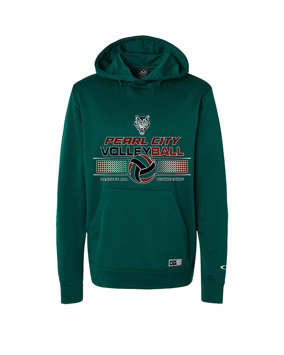 Pearl City HS Volleyball Leave It On The Court - Oakley Performance Hoodie