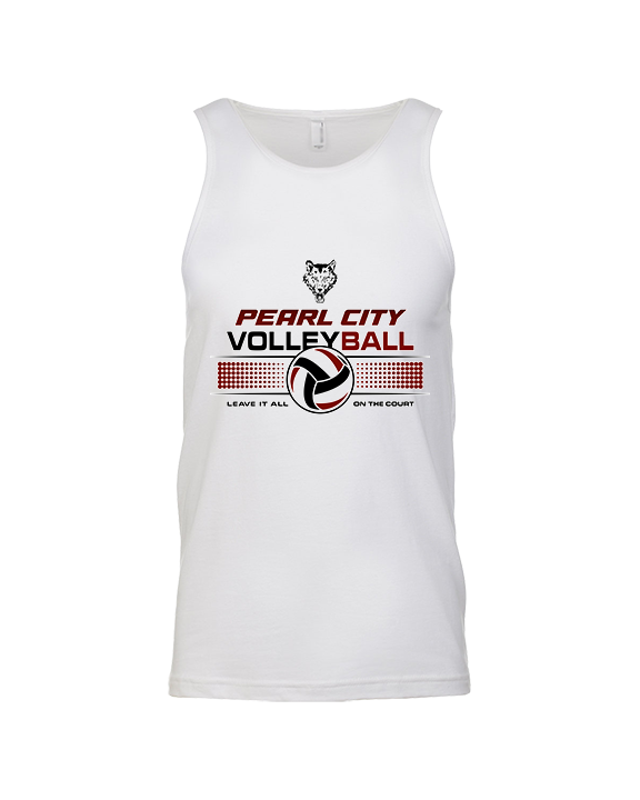 Pearl City HS Volleyball Leave It On The Court - Tank Top