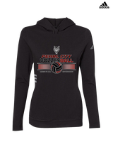Pearl City HS Volleyball Leave It On The Court - Womens Adidas Hoodie