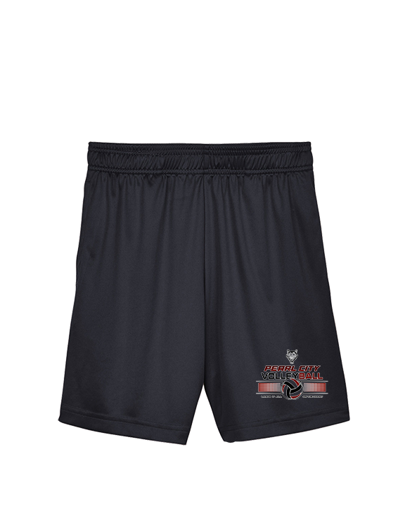 Pearl City HS Volleyball Leave It On The Court - Youth Training Shorts