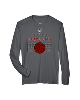 Pearl City HS Volleyball Vball Net - Performance Longsleeve