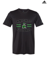 Pen Argyl HS Football Curve - Mens Adidas Performance Shirt