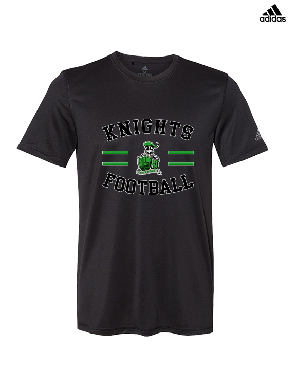 Pen Argyl HS Football Curve - Mens Adidas Performance Shirt