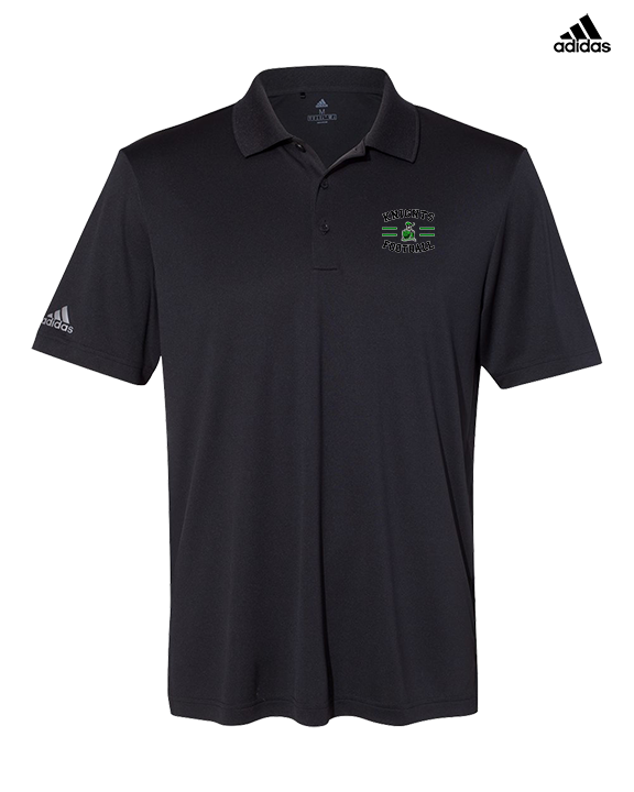 Pen Argyl HS Football Curve - Mens Adidas Polo