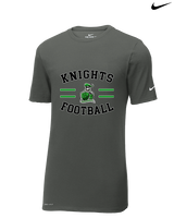 Pen Argyl HS Football Curve - Mens Nike Cotton Poly Tee