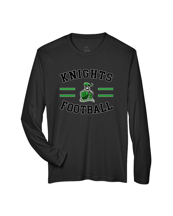 Pen Argyl HS Football Curve - Performance Longsleeve