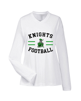 Pen Argyl HS Football Curve - Womens Performance Longsleeve