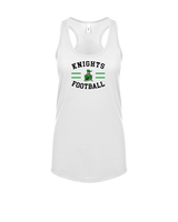 Pen Argyl HS Football Curve - Womens Tank Top