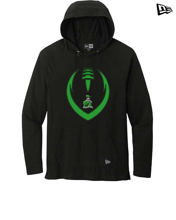 Pen Argyl HS Football Full Football - New Era Tri-Blend Hoodie