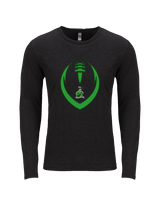 Pen Argyl HS Football Full Football - Tri-Blend Long Sleeve