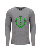 Pen Argyl HS Football Full Football - Tri-Blend Long Sleeve