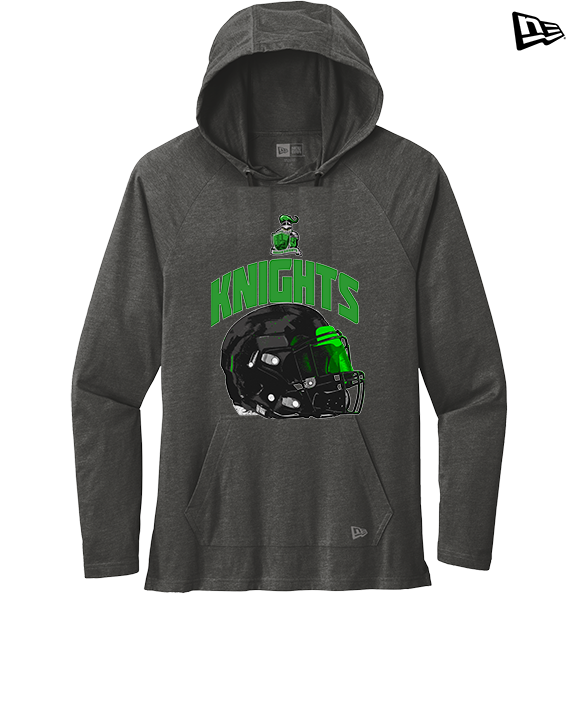 Pen Argyl HS Football Helmet - New Era Tri-Blend Hoodie