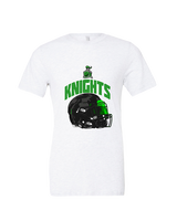 Pen Argyl HS Football Helmet - Tri-Blend Shirt