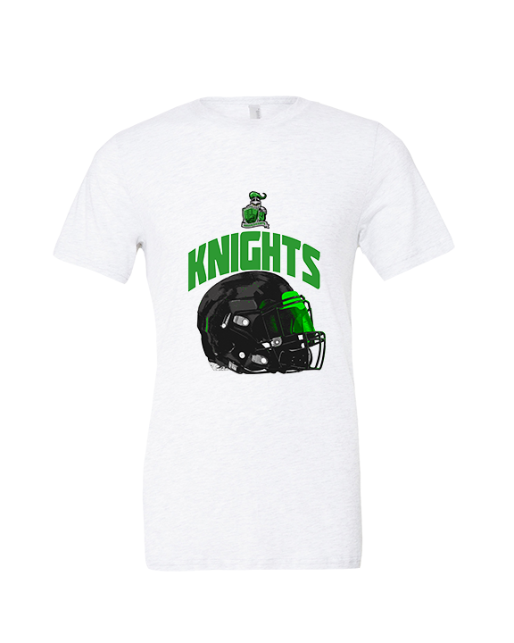 Pen Argyl HS Football Helmet - Tri-Blend Shirt