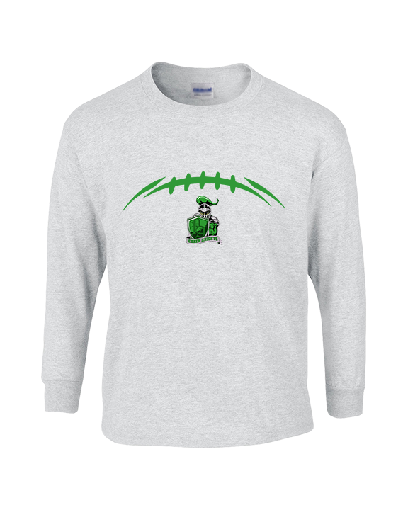 Pen Argyl HS Football Laces - Cotton Longsleeve