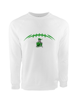 Pen Argyl HS Football Laces - Crewneck Sweatshirt