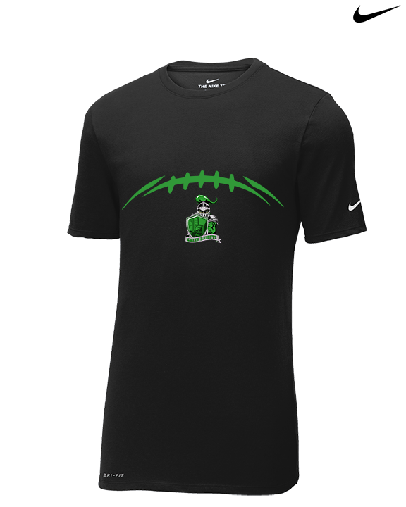 Pen Argyl HS Football Laces - Mens Nike Cotton Poly Tee