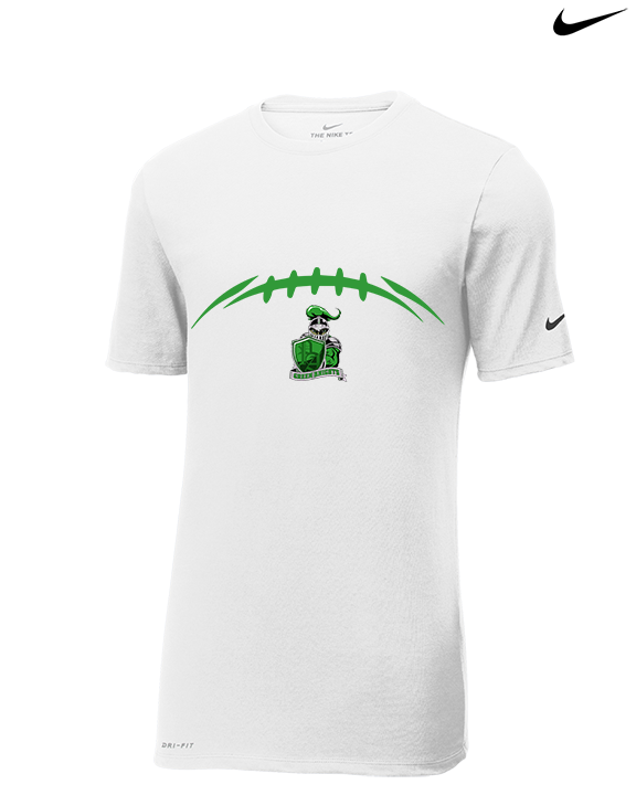 Pen Argyl HS Football Laces - Mens Nike Cotton Poly Tee