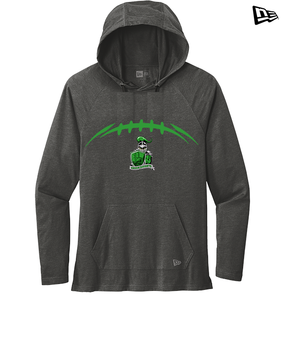 Pen Argyl HS Football Laces - New Era Tri-Blend Hoodie
