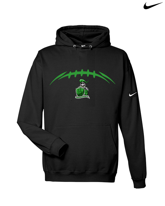 Pen Argyl HS Football Laces - Nike Club Fleece Hoodie