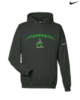 Pen Argyl HS Football Laces - Nike Club Fleece Hoodie