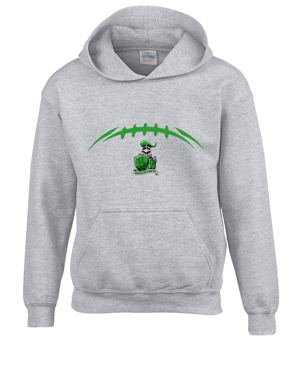 Pen Argyl HS Football Laces - Unisex Hoodie