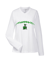 Pen Argyl HS Football Laces - Womens Performance Longsleeve