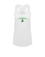 Pen Argyl HS Football Laces - Womens Tank Top