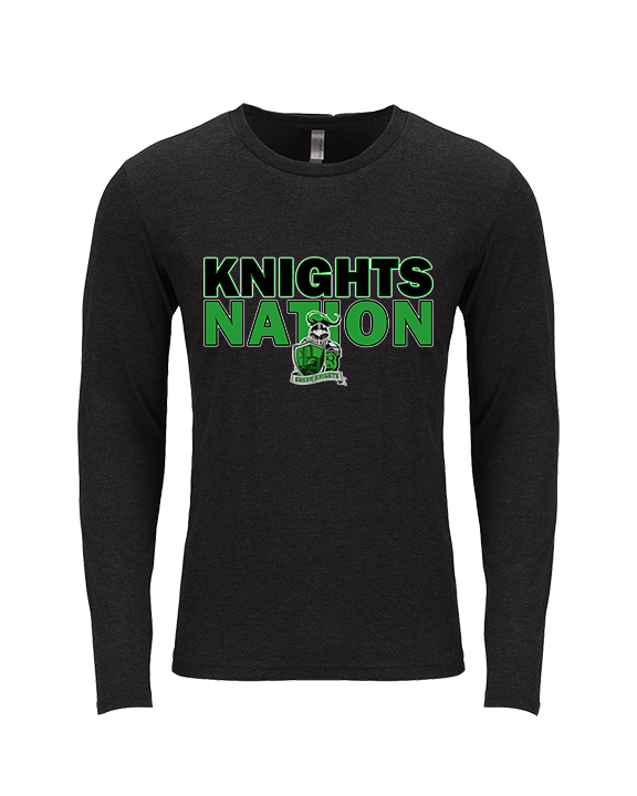 Pen Argyl HS Football Nation - Tri-Blend Long Sleeve