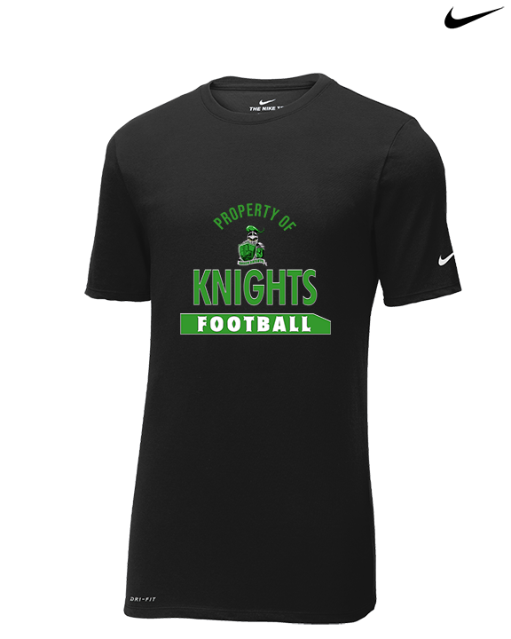 Pen Argyl HS Football Property - Mens Nike Cotton Poly Tee