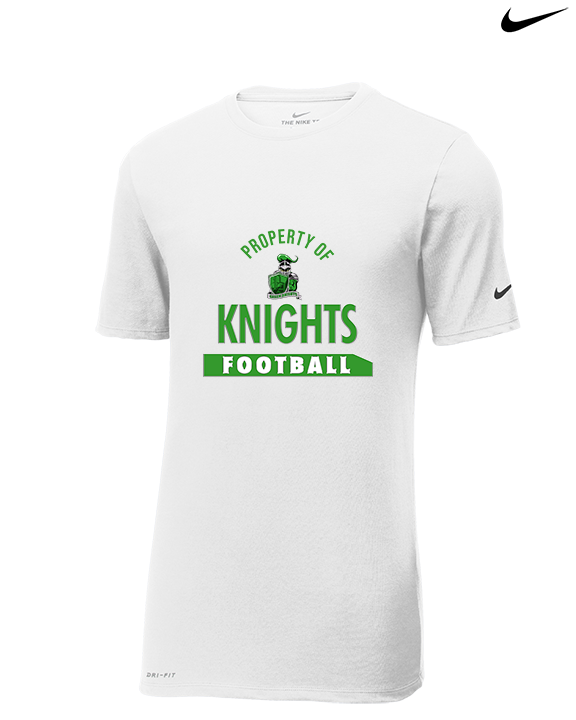 Pen Argyl HS Football Property - Mens Nike Cotton Poly Tee