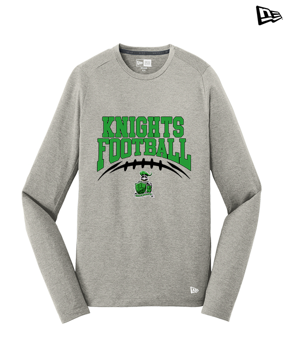 Pen Argyl HS Football School Football - New Era Performance Long Sleeve