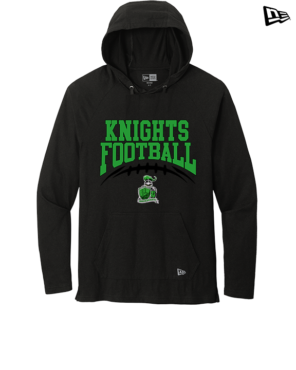 Pen Argyl HS Football School Football - New Era Tri-Blend Hoodie