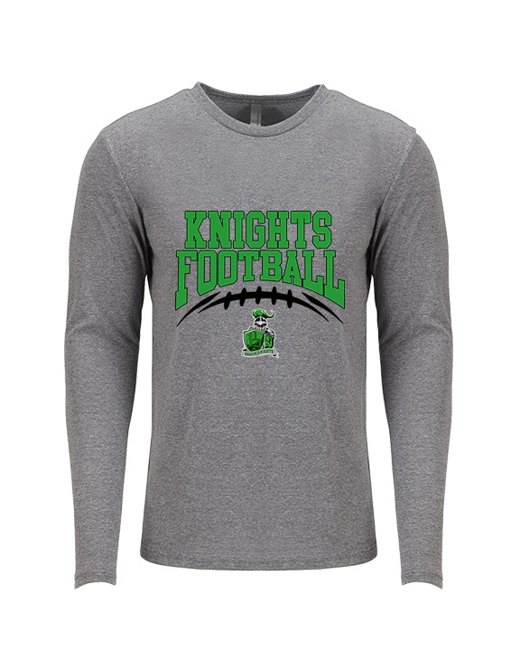 Pen Argyl HS Football School Football - Tri-Blend Long Sleeve